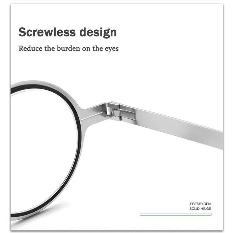 Titanium Foldable Reading Glasses For Lightweight Screwless Comfort 8418773368963-1