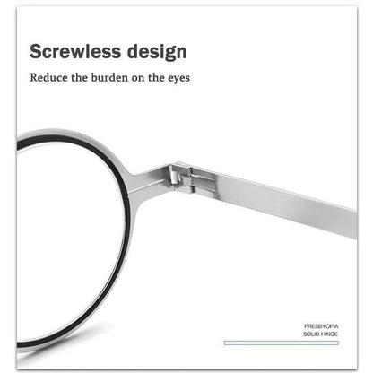 Titanium Foldable Reading Glasses For Lightweight Screwless Comfort 8418773368963-1