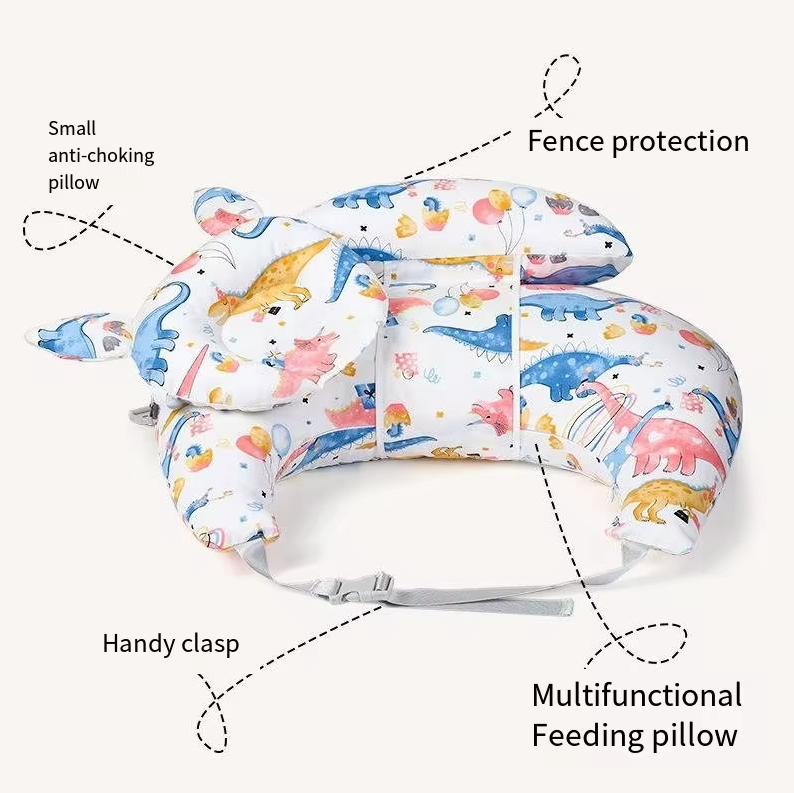 Comfortable Breastfeeding Pillow for Mom and Baby - Soft Nursing Pillow 264386