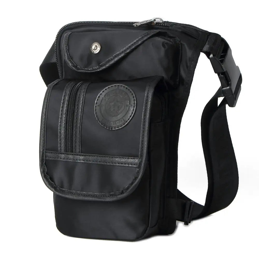 Outdoor Canvas Drop Leg Bag - Multi-Purpose Motorcycle Outdoor Travel, Hip Bag, Hiking, Climbing, Thigh Bag 7069733355718-1