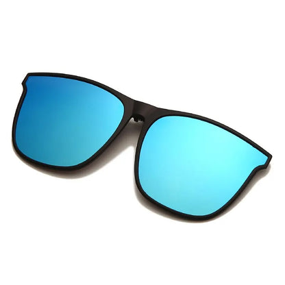 Polarized Clip On Sunglasses Men Photochromic Car Driver Goggles Night Vision Glasses Anti Glare Vintage Square Glasses SH1751817214987861000