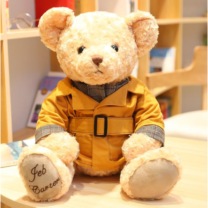 The Windbreaker Teddy Plush Pillow