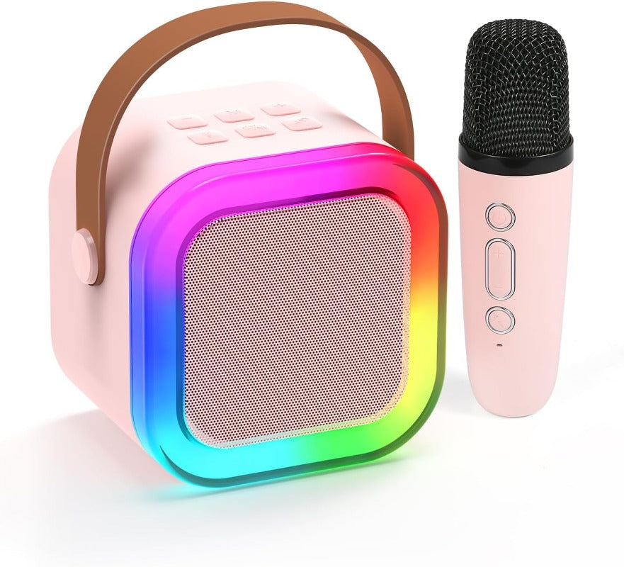 Portable Bluetooth Karaoke Machine With Rgb Subwoofer