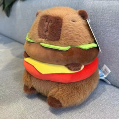 Capybara Burger Stuffed Animal