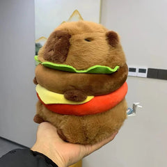Capybara Burger Stuffed Animal