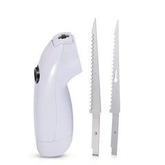 Cordless Rechargeable Easy-Slice Electric Knife - Stainless Steel Electric Edge Blades