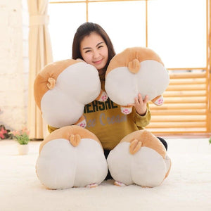 Corgi Butt Plush Pillow