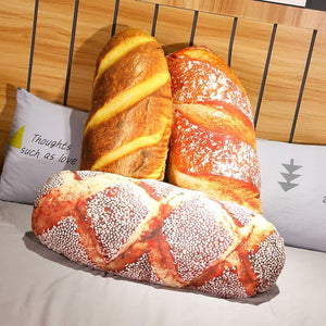 Cute Bread Plush Pillow