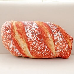 Cute Bread Plush Pillow