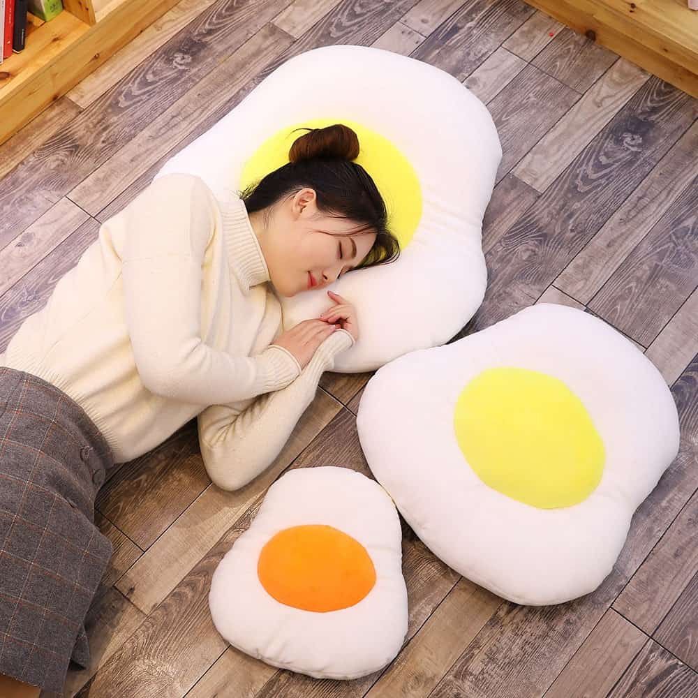 Kawaii Egg Plush Pillow