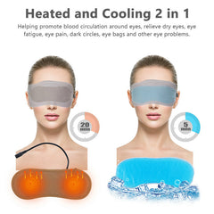 Four Speed Temperature Control Of Rechargeable Heating Steam Compress Eye