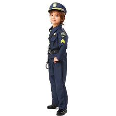 Childs Police Costume Real Junior Cop Outfit for Halloween