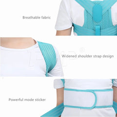 Adjustable Orthopedic Back Support for Teenagers with Posture Correction Belt Brace