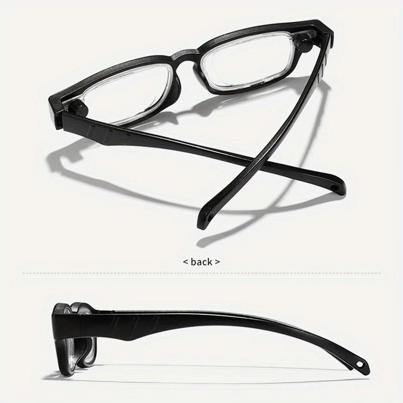 Adjustable Focus Eyeglasses TR90 Flexible Lightweight Multifocus Reading Glasses 251584