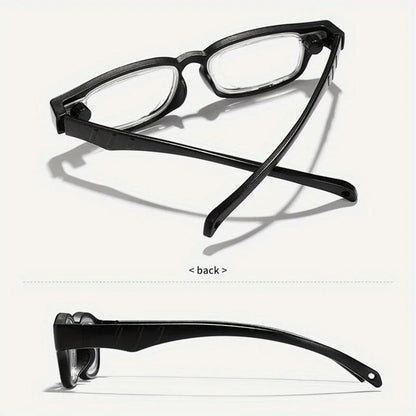 Adjustable Focus Eyeglasses TR90 Flexible Lightweight Multifocus Reading Glasses 251584