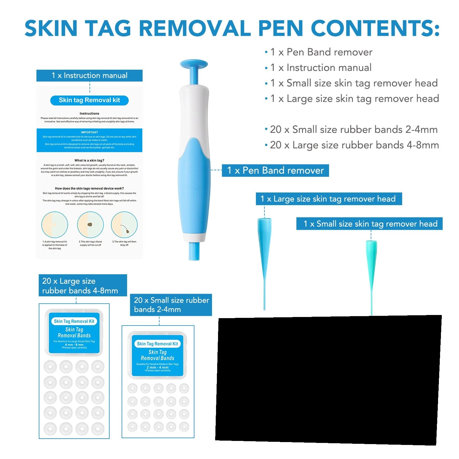 2-In-1 Skin Tag And Mole Remover Kit