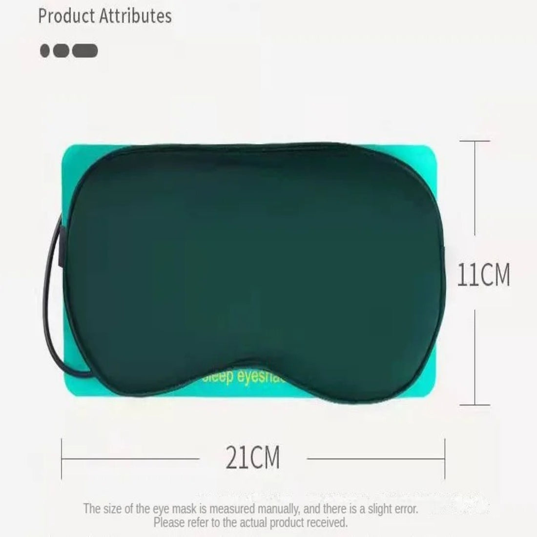 Heated Eye Mask USB Electric Warm Compress for Eye Fatigue Relief 342864