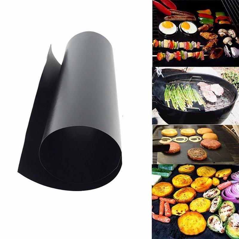 8 Pcs Nonstick Reusable BBQ Grill Mat Set For Outdoor Cooking Ease 8664775164185-1