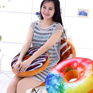 Donut Plush Pillow