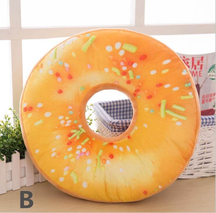 Donut Plush Pillow