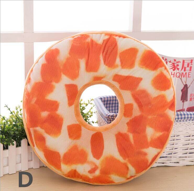 Donut Plush Pillow