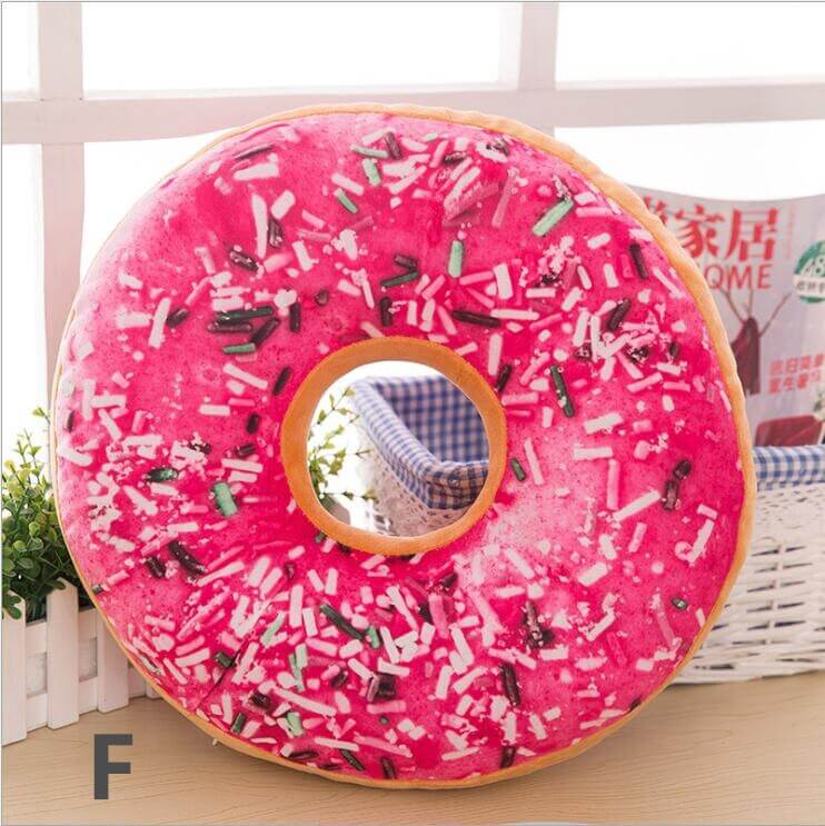 Donut Plush Pillow