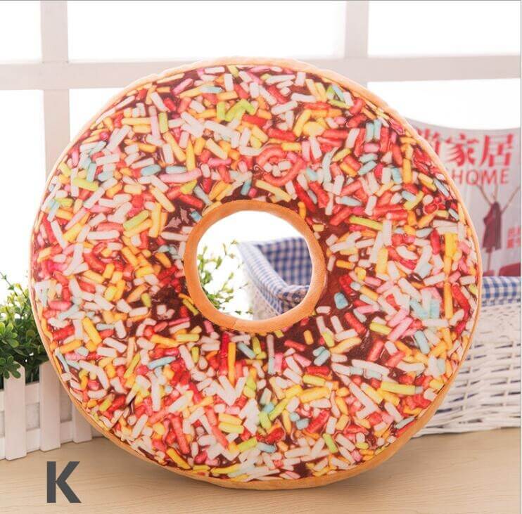 Donut Plush Pillow