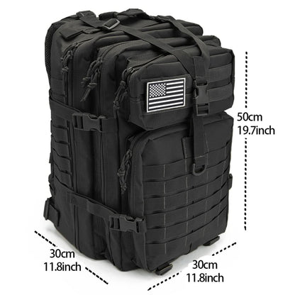 Military Tactical Backpacks For Hiking And Heavy Duty Use 1005006260044590_30L _Black