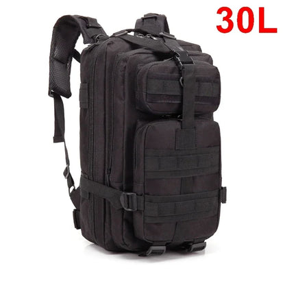 Military Tactical Backpacks For Hiking And Heavy Duty Use 1005006260044590_30L _Black