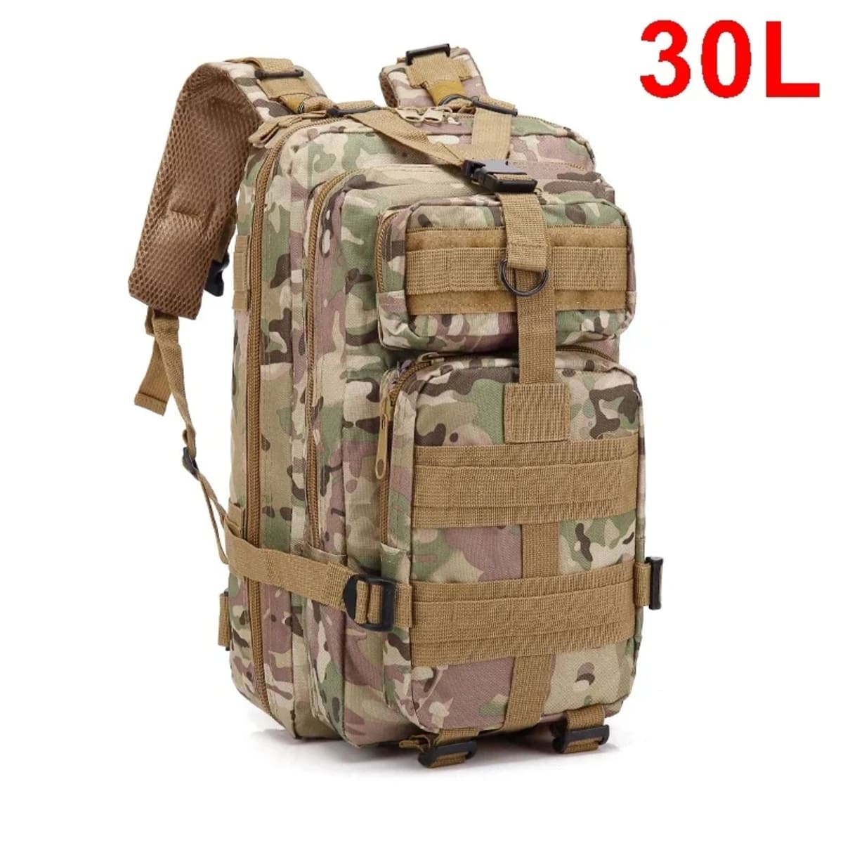 Military Tactical Backpacks For Hiking And Heavy Duty Use 1005006260044590_30L _Black