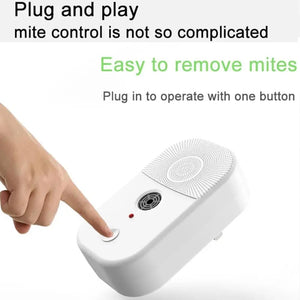 Ultrasonic Dust Mite, Bed Bug Repeller- Chemical-Free Solution