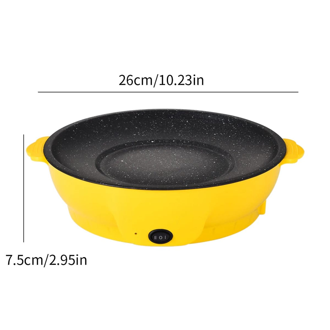 Non-Stick Electric Frypan for Multipurpose Cooking - Round 211321