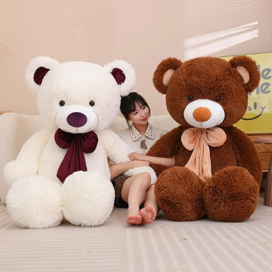 Soft Big Teddy Bear for Cuddling – Cute Plush Toy Gift 329257