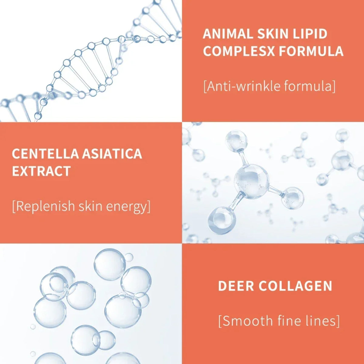 Moisturising Eye Cream for Dark Circles Wrinkles Collagen Repair Puffy Eyes