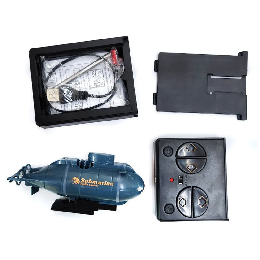 Electric Remote Control Submarine for Pool - Underwater mini Toy 1005005877195107_black