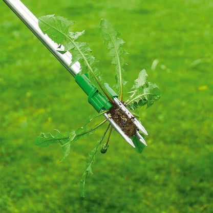 Stand Up Weed Remover Tool for Garden - Long Handle, No Bend Puller
