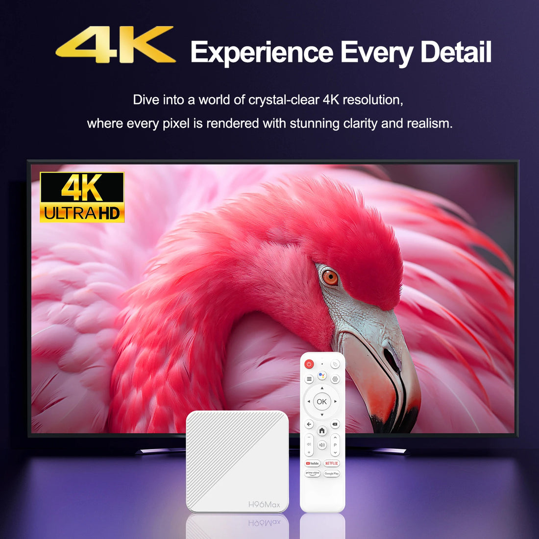 4K Smart TV Box for Movies - WiFi 6, Bluetooth 1005008051529449-al