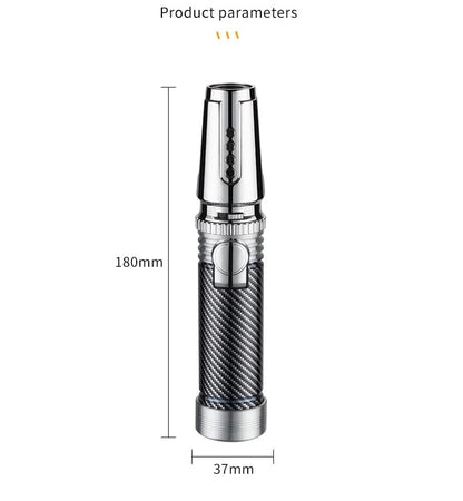 1300℃ Cooking Butane Torch Lighter for BBQ – Refillable and Windproof 221785