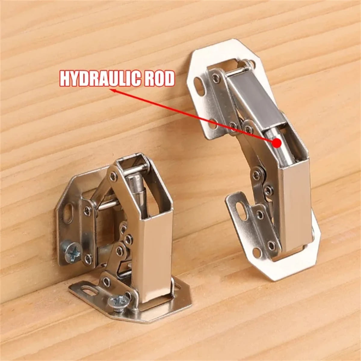 6 Pcs Hydraulic Soft-Close Hinge for Kitchen Cabinets – 90-Degree, Easy Replacement Fit 1005008518869353-al