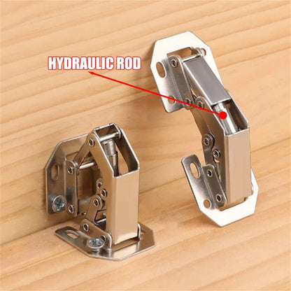 6 Pcs Hydraulic Soft-Close Hinge for Kitchen Cabinets – 90-Degree, Easy Replacement Fit 1005008518869353-al