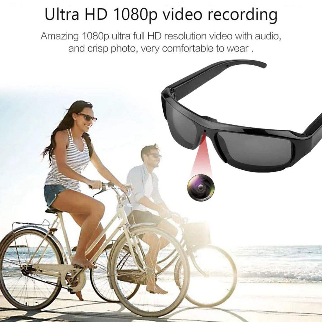 Professional Video Recording Eyeglasses - Full HD with Audio Recording 46898