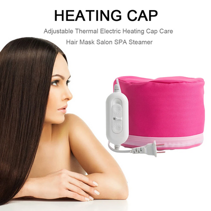 Adjustable Thermal Hair Steamer Cap with Intelligent Temperature Control 261073