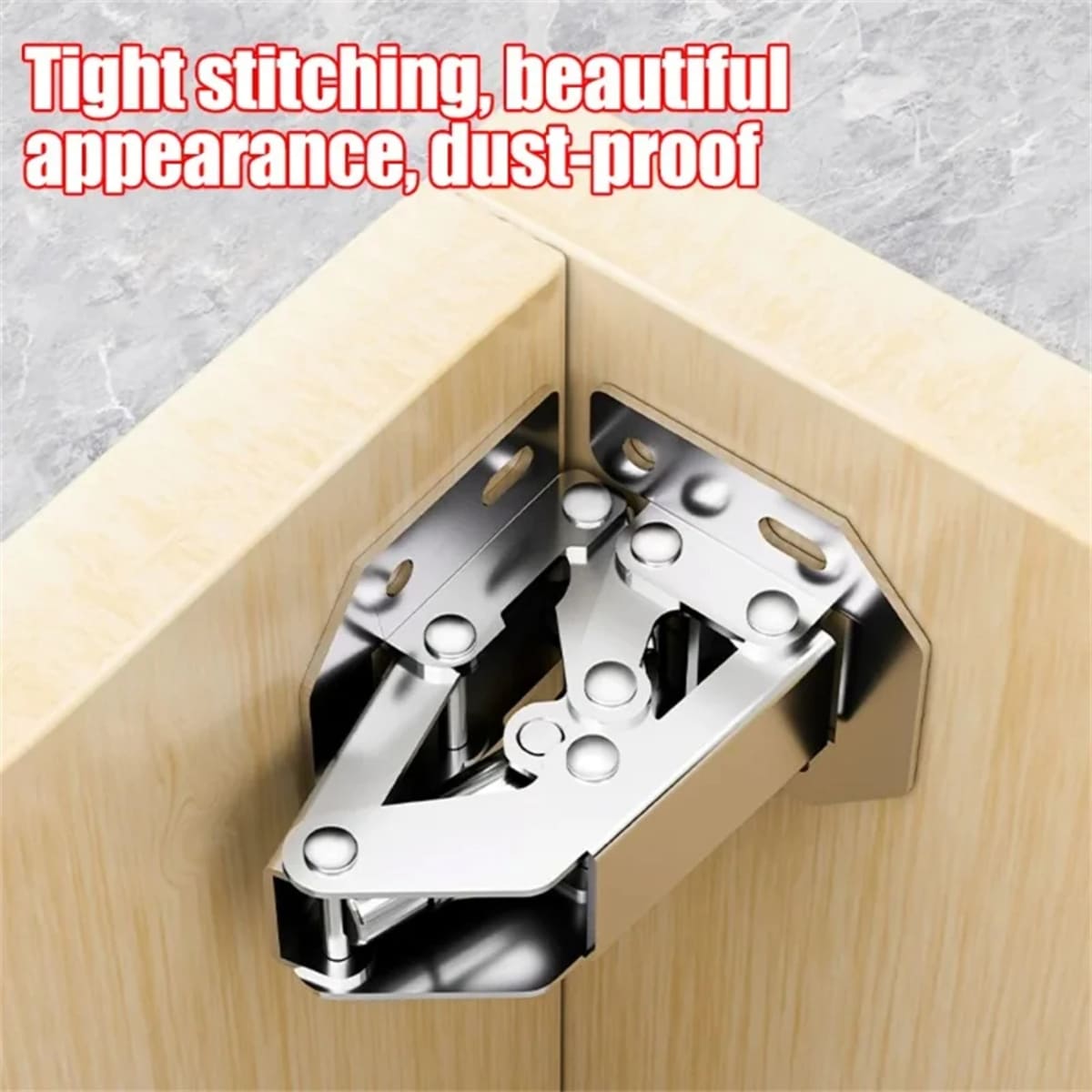6 Pcs Hydraulic Soft-Close Hinge for Kitchen Cabinets – 90-Degree, Easy Replacement Fit 1005008518869353-al