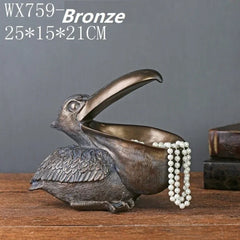 Pelican Storage Figurine