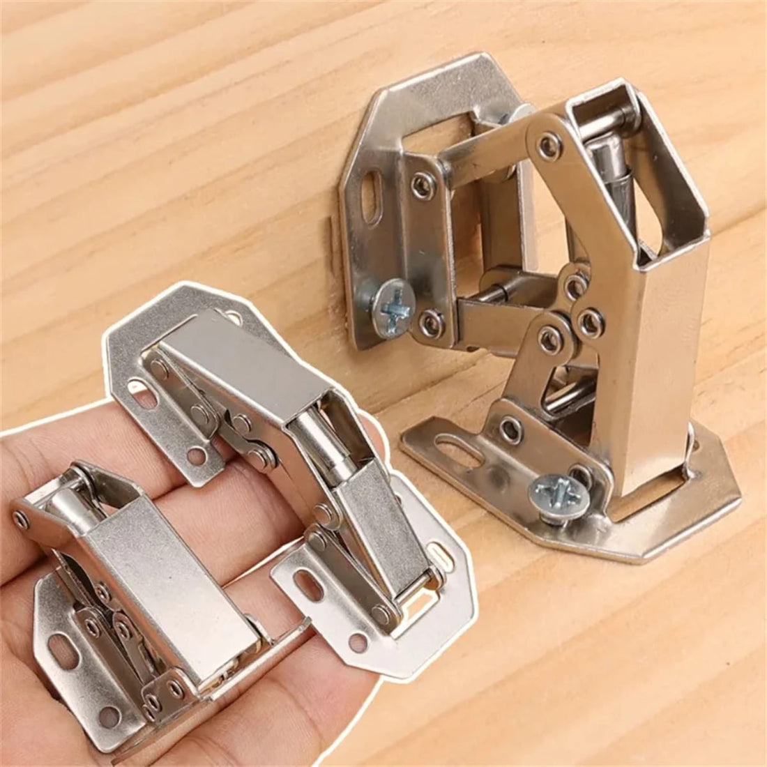 6 Pcs Hydraulic Soft-Close Hinge for Kitchen Cabinets – 90-Degree, Easy Replacement Fit 1005008518869353-al
