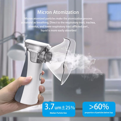 Rechargeable Portable Nebulizer Machine for Asthma and Breathing Relief