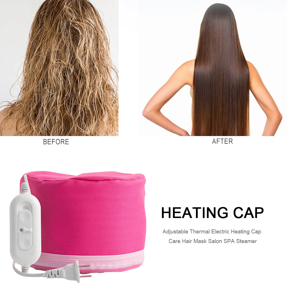 Adjustable Thermal Hair Steamer Cap with Intelligent Temperature Control 261073