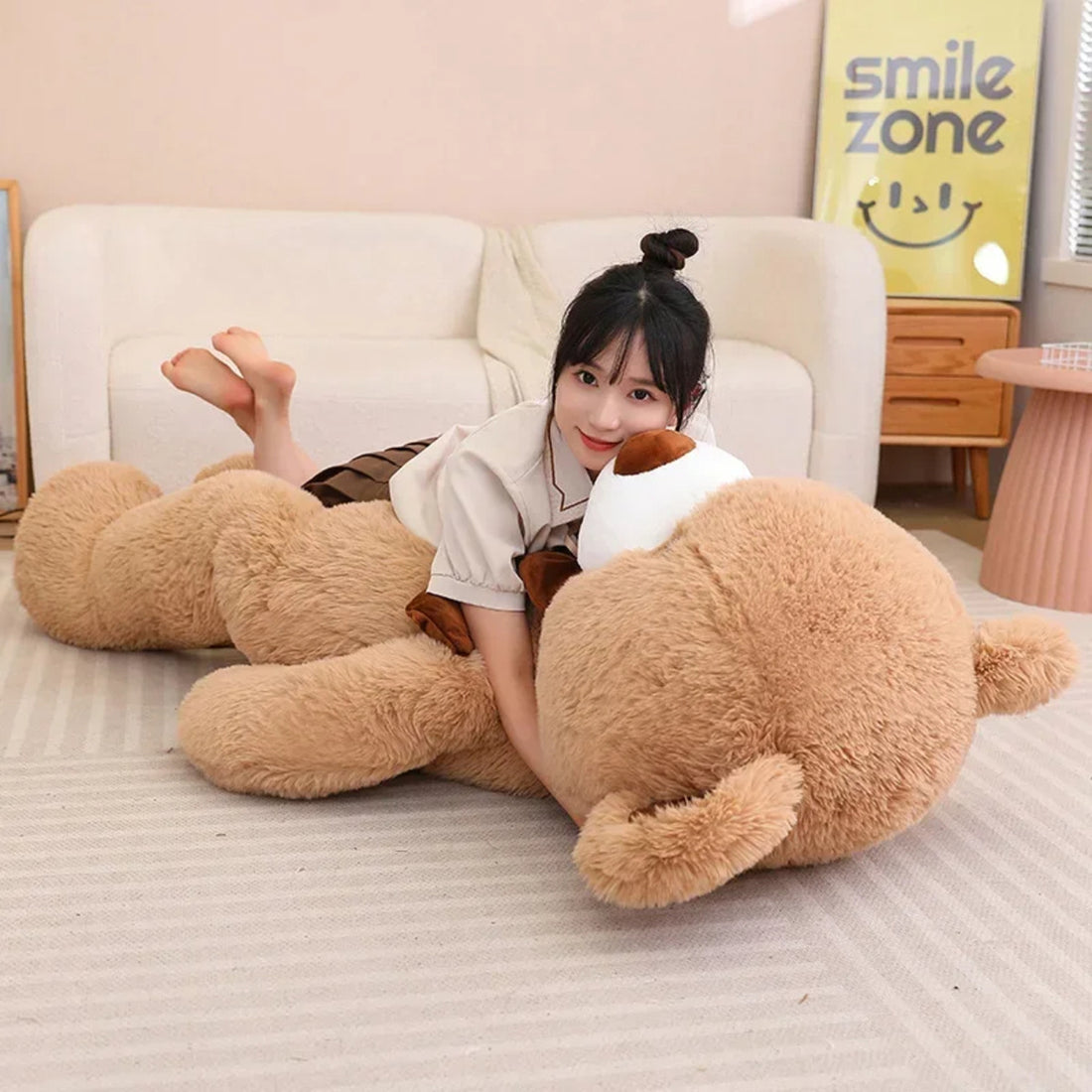 Soft Big Teddy Bear for Cuddling – Cute Plush Toy Gift 329257