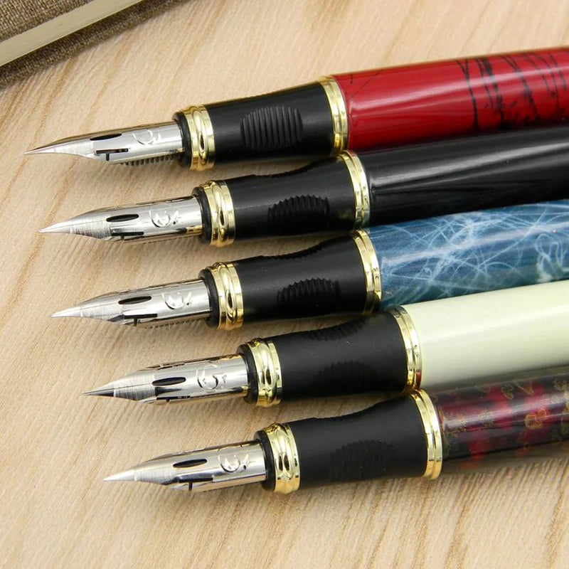 Smooth G Nib Fountain Pen for Writing - Metal Calligraphy Pen