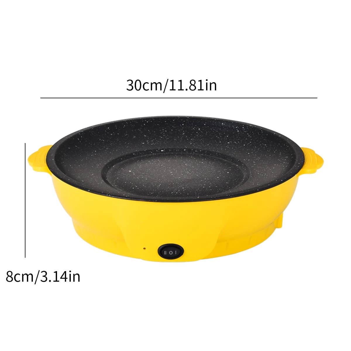 Non-Stick Electric Frypan for Multipurpose Cooking - Round 211321